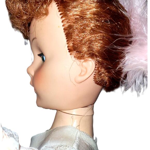 16" 50's Vintage Beautifu Blue Eyed Ginger Valentine Capezio Ballerina Doll Aida - Picture 7 of 16